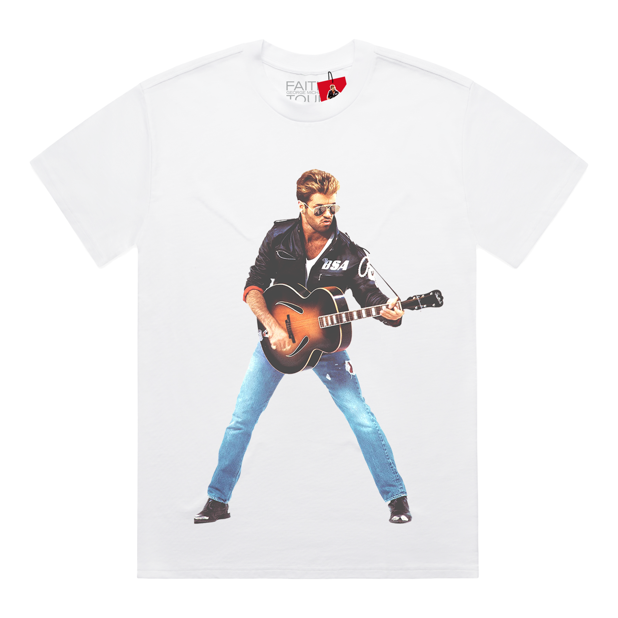 THE FAITH TOUR | Guitar White T-shirt