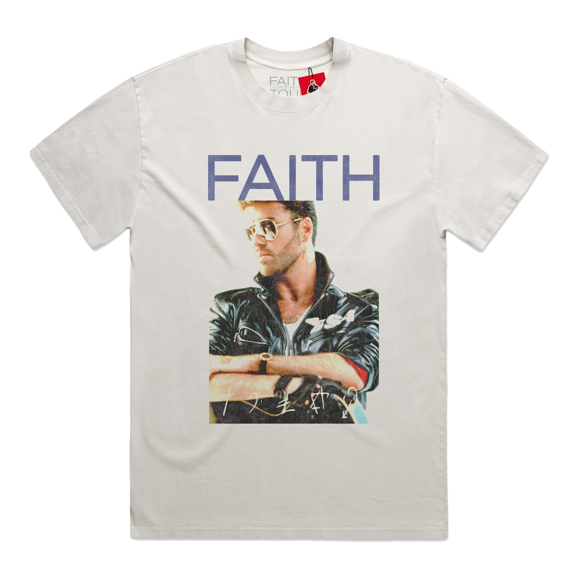 THE FAITH TOUR | F Bone Leather T-shirt