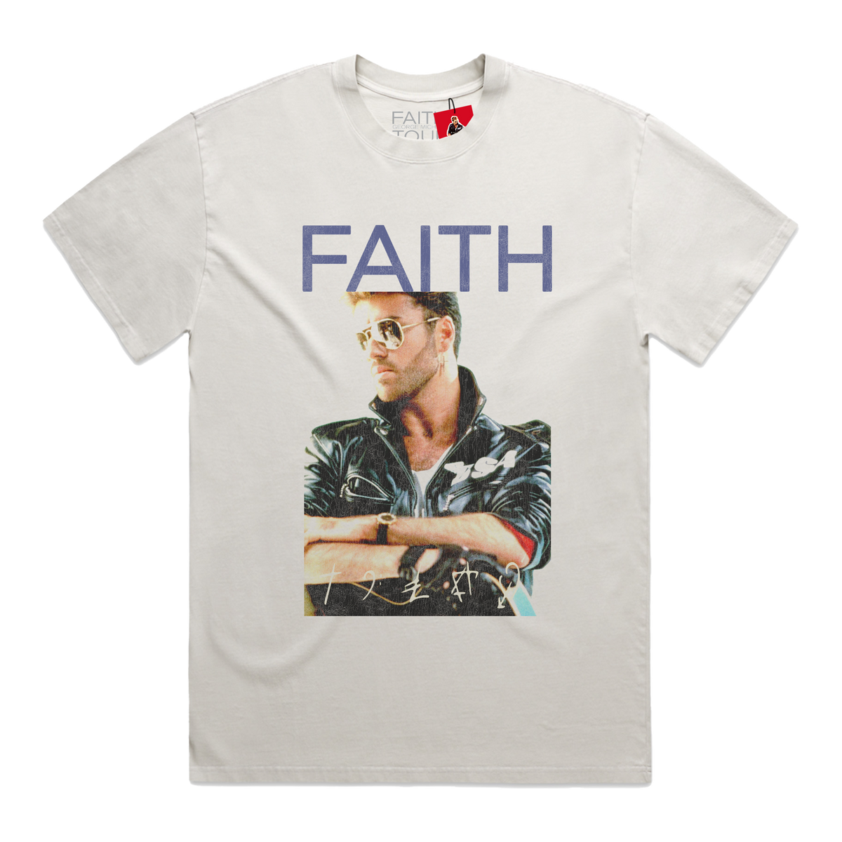 E MICHAEL THE FAITH TOUR Tシャツ　XXL E MICHAEL THE FAITH TOUR Tシャツ XXL GEORGE MICHAEL: THE FAITH
