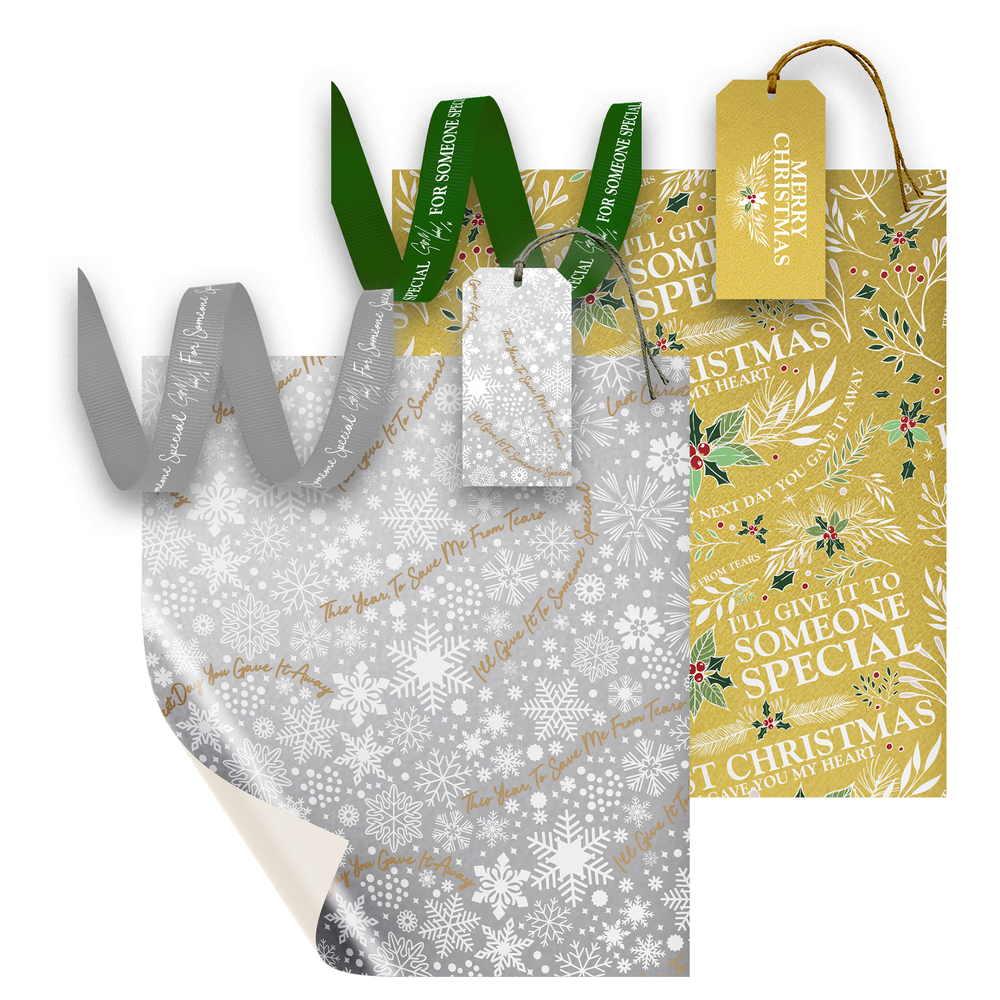 George Michael Christmas Gift Wrap Set