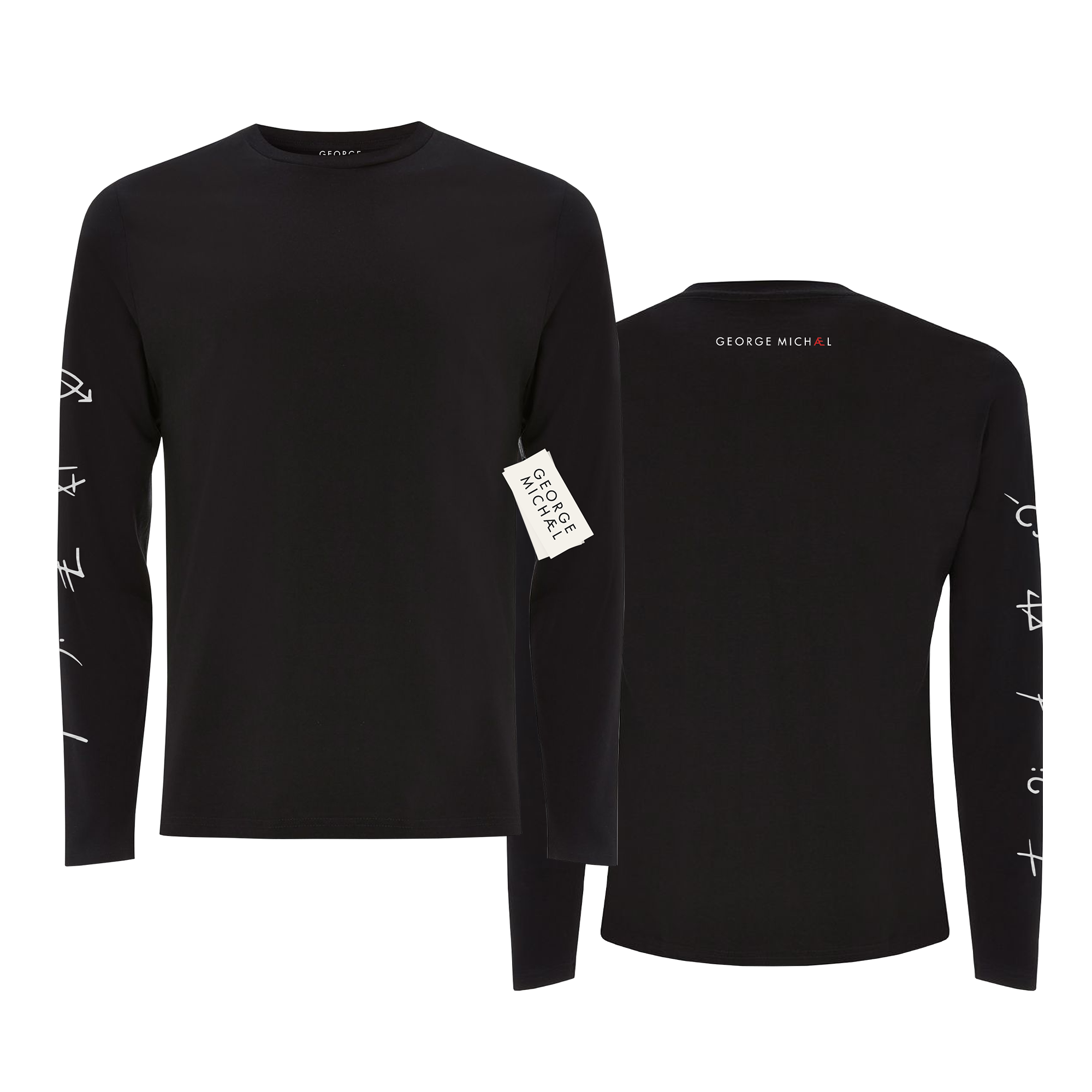 Faith Silver Symbols Longsleeve (Black)