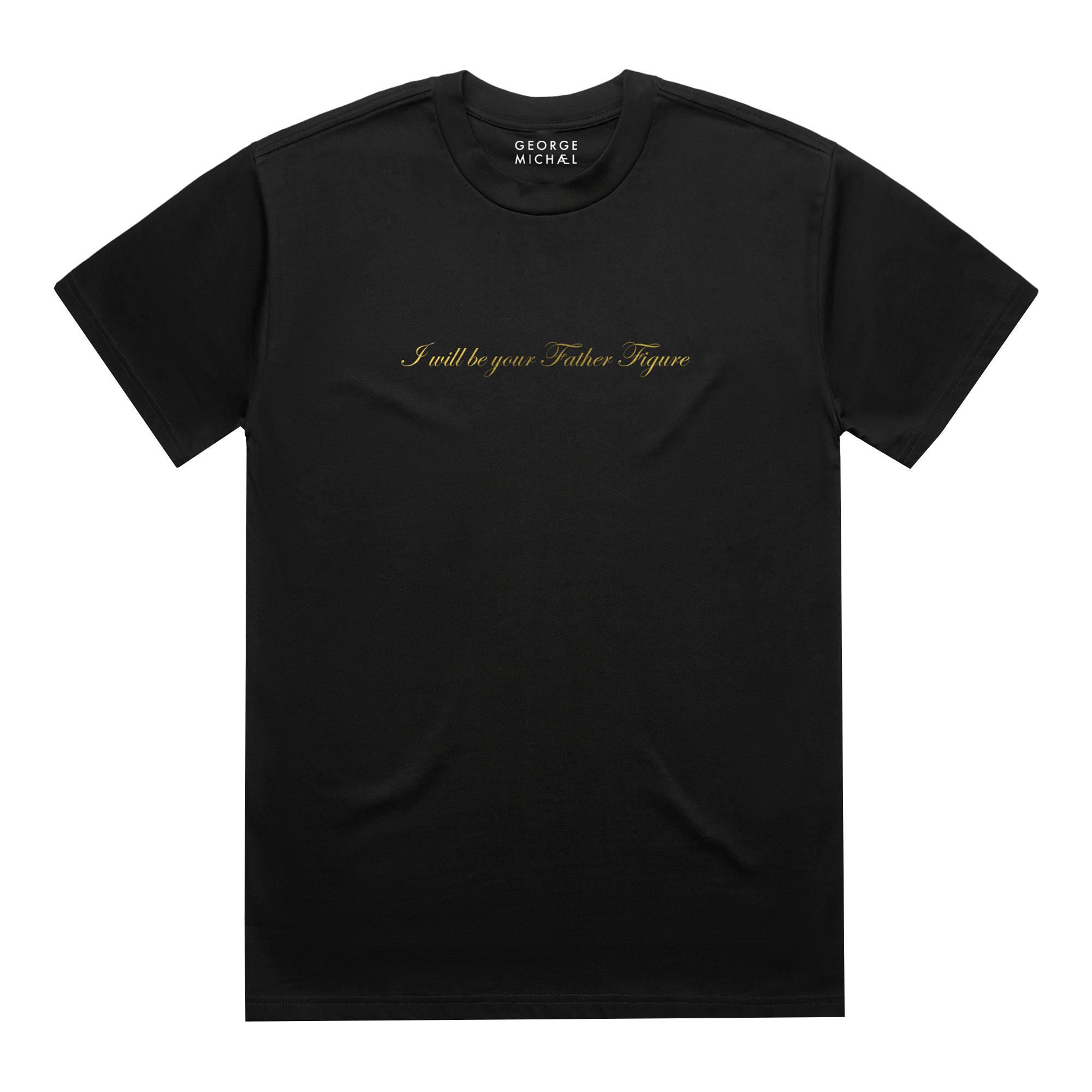 Father Figure Black Tee