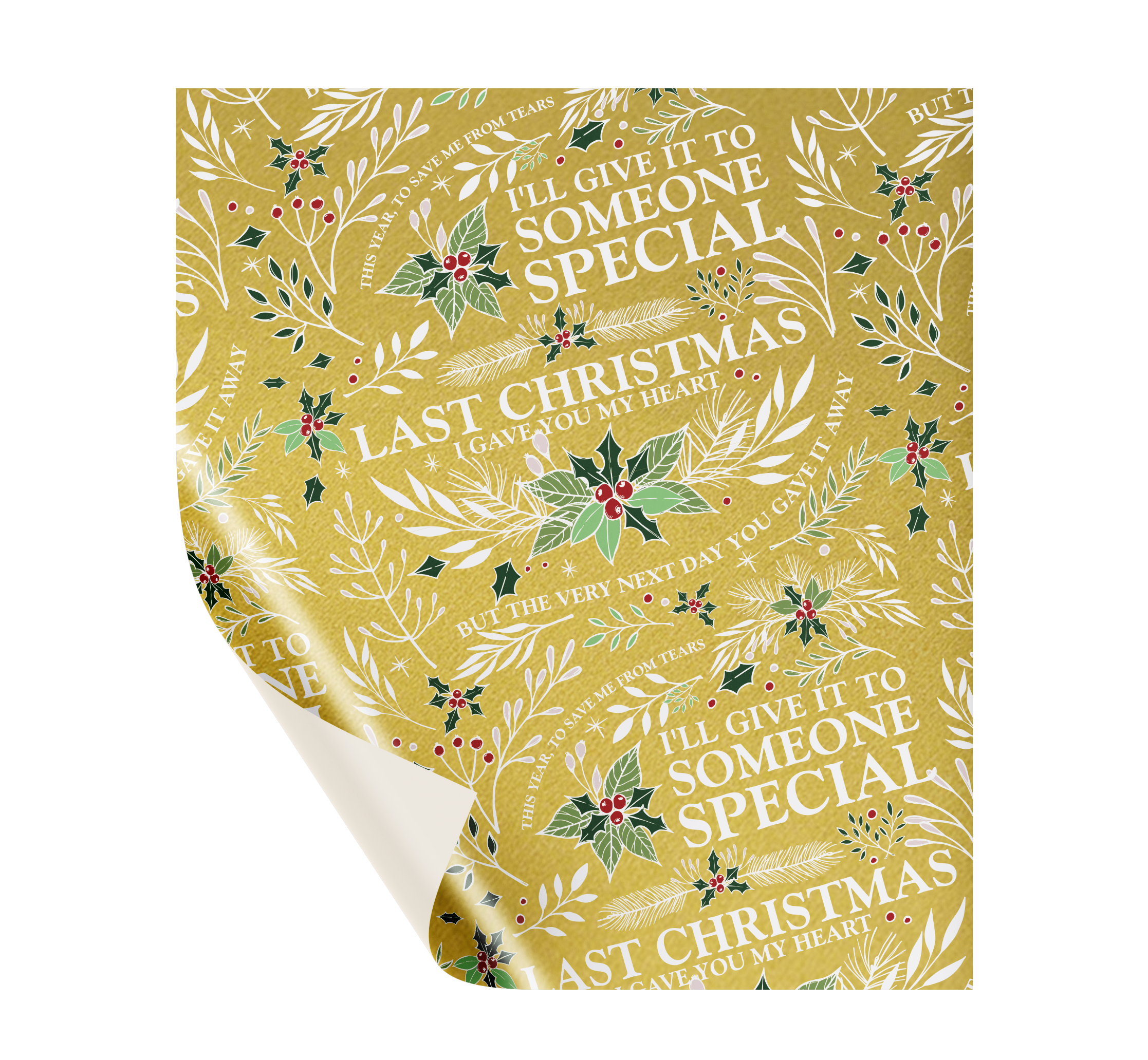 George Michael Christmas Gift Wrap Set