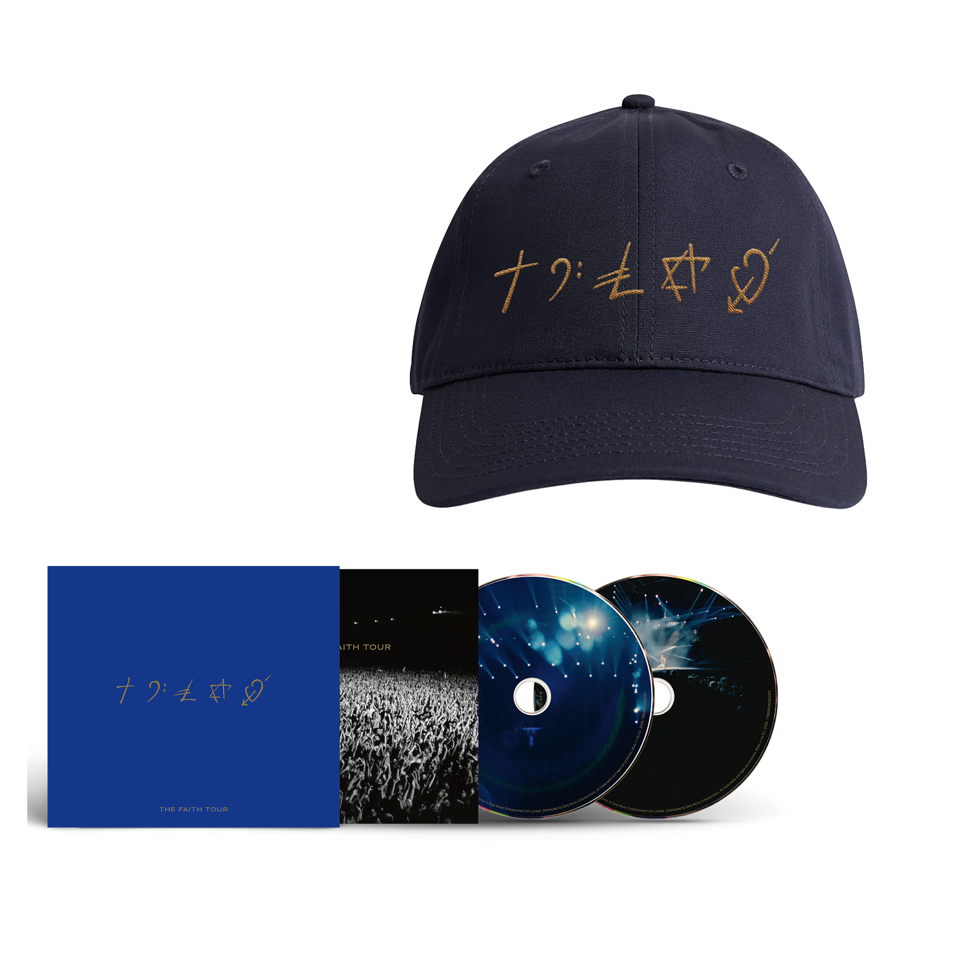 GEORGE MICHAEL: THE FAITH TOUR THE LIVE ALBUM | 2CD + Cap Bundle
