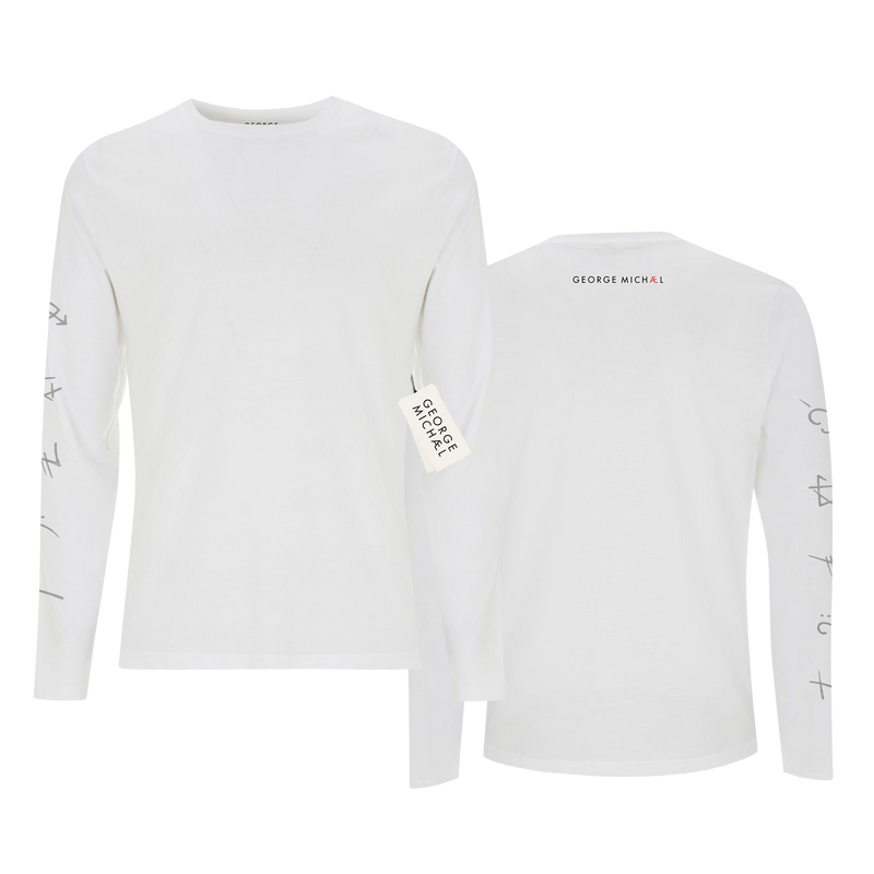 Faith Silver Symbols Longsleeve (White)